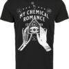 Mister Tee Tričko 'My Chemical Romance Pyramid' bílá / černá