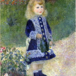 Reprodukce obrazu Auguste Renoir - A Girl with a Watering Can