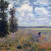 Reprodukce obrazu Claude Monet - Poppy Fields near Argenteuil