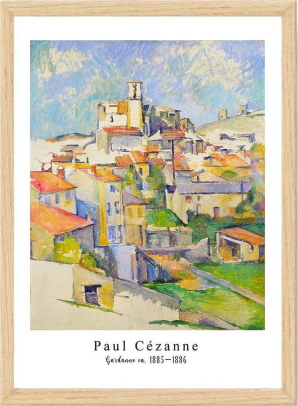 Plakát v rámu 55x75 cm Paul Cézanne – Wallity. Nejlepší citáty o lásce