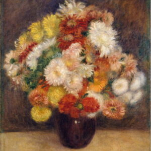 Reprodukce obrazu Auguste Renoir - Bouquet of Chrysanthemums