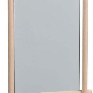 Nástěnné zrcadlo s poličkou s dřevěným rámem 52x74 cm Milford - Rowico. Nejlepší citáty o lásce