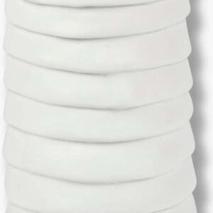 Bílá porcelánová ručně vyrobená váza Ribbon – Mette Ditmer Denmark. Nejlepší citáty o lásce