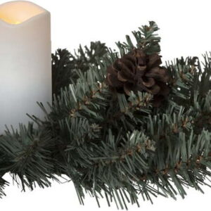 Bílo-zelená světelná dekorace s vánočním motivem Serene – Star Trading. Nejlepší citáty o lásce