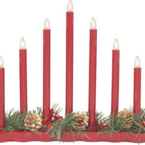 Červená světelná dekorace s vánočním motivem Hol – Markslöjd. Nejlepší citáty o lásce