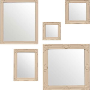 Nástěnná zrcadla v sadě 5 ks Baroque – Premier Housewares. Nejlepší citáty o lásce