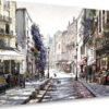 Obraz Styler Canvas Watercolor Paris II