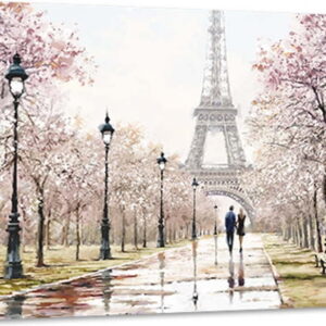 Obraz Styler Canvas Watercolor Paris Melancholy