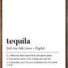 Plakát 50x70 cm Tequila – Wallity. Nejlepší citáty o lásce