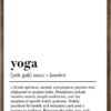 Plakát 50x70 cm Yoga – Wallity. Nejlepší citáty o lásce