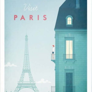 Plakát Travelposter Paris