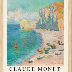 Plakát v rámu 35x45 cm Claude Monet – Wallity. Nejlepší citáty o lásce