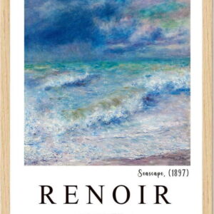 Plakát v rámu 35x45 cm Renoir – Wallity. Nejlepší citáty o lásce