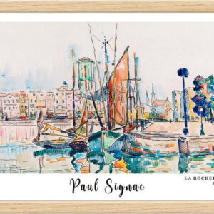 Plakát v rámu 75x55 cm Paul Signac – Wallity. Nejlepší citáty o lásce