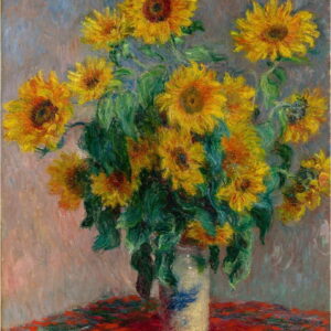 Reprodukce obrazu 40x50 cm Bouquet of Sunflowers - Fedkolor. Nejlepší citáty o lásce