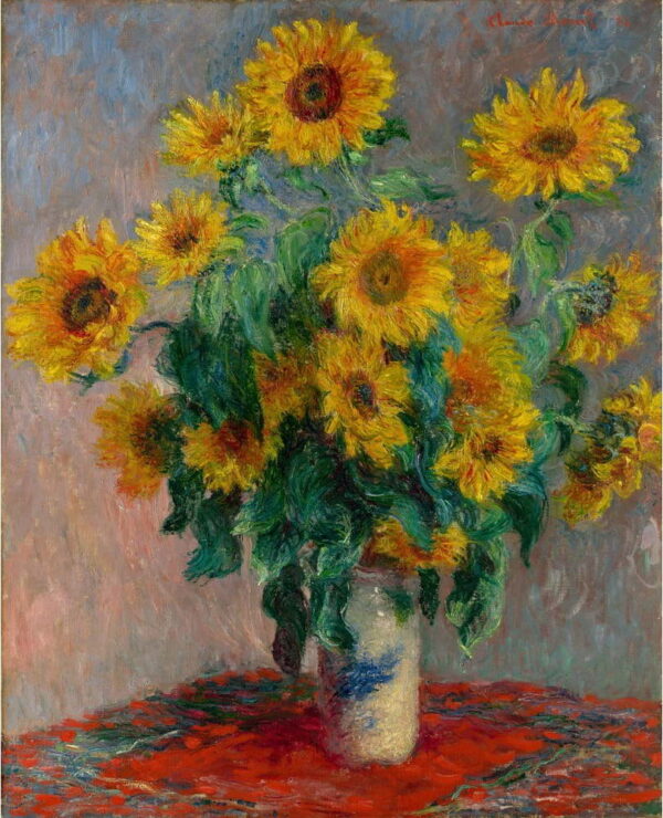 Reprodukce obrazu 40x50 cm Bouquet of Sunflowers - Fedkolor. Nejlepší citáty o lásce