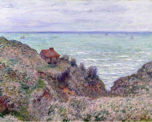 Reprodukce obrazu Claude Monet - Cabin of the Customs Watch