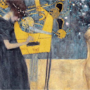 Reprodukce obrazu Gustav Klimt - Music