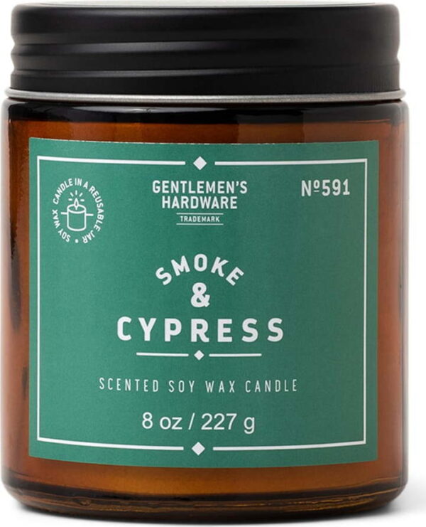 Vonná sojová svíčka doba hoření 48 h Smoke & Cypress – Gentlemen's Hardware. Nejlepší citáty o lásce