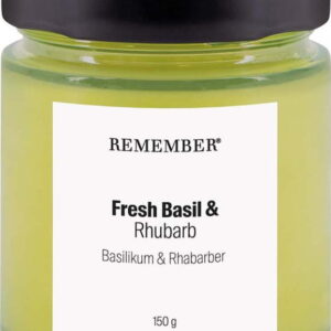 Vonná sojová svíčka doba hoření 35 h Fresh Basil & Rhubarb – Remember. Nejlepší citáty o lásce