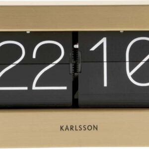 Digitální stolní hodiny Boxed Flip – Karlsson. Nejlepší citáty o lásce
