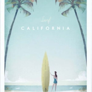 Plakát Travelposter California