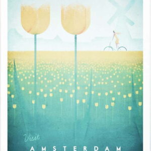 Plakát Travelposter Amsterdam