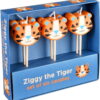 Dortové svíčky v sadě 6 ks Ziggy The Tiger – Rex London. Nejlepší citáty o lásce