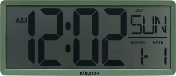 Hodiny Retro LCD – Karlsson. Nejlepší citáty o lásce